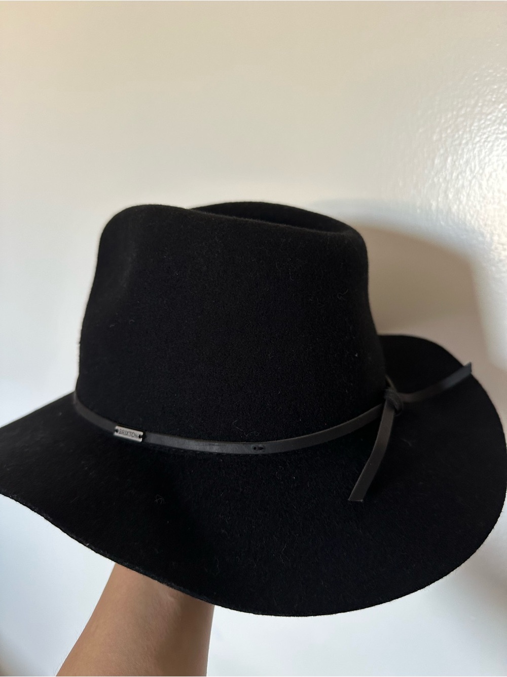Brixton Wesley Wool Felt Floopy Fedora Hat